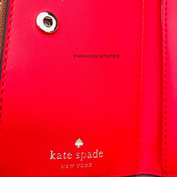 Kate spade New York hayes Small Wallet ginger red - Picture 7 of 7